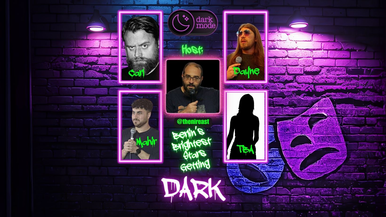 2.2.26 - Dark Stars - Berlin's Longest Running and Darkest Comedy Showcase