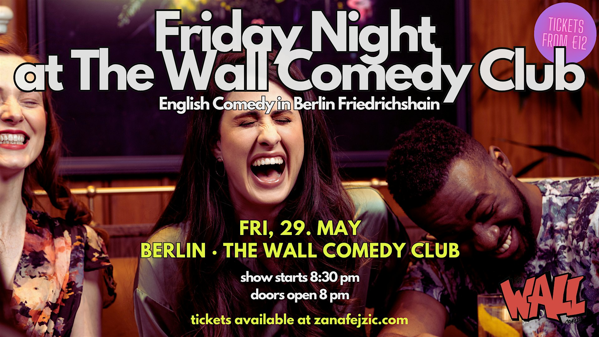 Friday Night at The Wall Comedy Club: English Comedy (Friedrichshain)